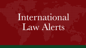 October 2021 | International Law Alerts | ASEAN